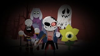 ALL Horrortale Units Showcase Undertale Adventures [upl. by Aiclid]