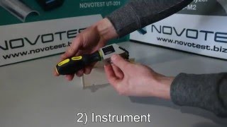 Cross Cut Adhesion Tester NOVOTEST AN1 Video review [upl. by Dami]