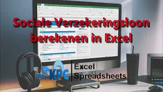 Sociale verzekeringsloon berekenen in Excel ✅ [upl. by Coralyn]