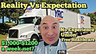 YRC Freight Expectation Vs Reality [upl. by Shwalb]