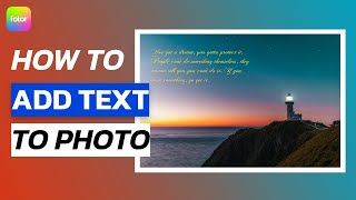 How to add text to photo [upl. by Aldarcy74]