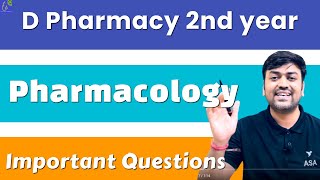 Pharmacology D Pharma 2nd Year Important Question  pharmacology d pharma 2nd year Imp Question [upl. by Ohs27]