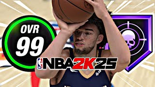 How To Get MAX BADGES  99 OVR in NBA 2k25 FAST [upl. by Desai680]