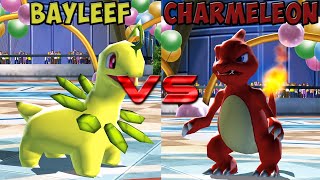 Pokemon battle revolution  Bayleef vs Charmeleon [upl. by Shelden]