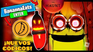 ¡NUEVOS CODIGOS CONSIGUE MONEDAS Y BALIZAS GRATIS EN BANANA EATS🎃 ROBLOX [upl. by Uund]