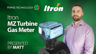 Matt presents the Itron MZ Turbine Gas Meter [upl. by Yesdnik]