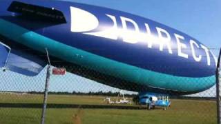 Direct TV blimp takes off [upl. by Eppie991]