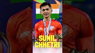 Indias Biggest Football Legend 🇮🇳 sunilchhetri [upl. by Ainit]