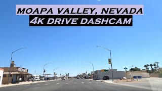 Moapa Valley Nevada  4k Driving Tour  Dashcam  Overton  Logandale [upl. by Hollington788]