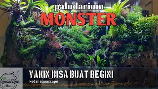 PALUDARIUM MONSTER‼️suara gemercik nya bikin adem [upl. by Heng759]