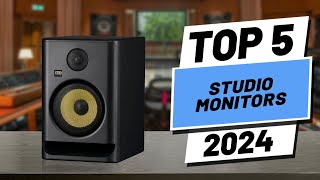 Top 5 BEST Studio Monitors in 2024 [upl. by Endora]