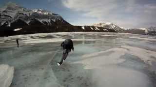 Abraham Lake Skate [upl. by Eenrahc]