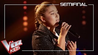 Rocío Avilés canta Vuelvo a verte  Semifinal  La Voz Kids Antena 3 2021 [upl. by Mast]