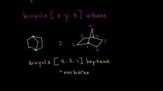 Bicyclic compounds  Alkanes cycloalkanes and functional groups  Organic chemistry  Khan Academy [upl. by Nawotna614]