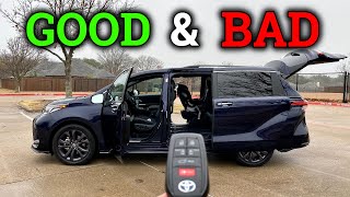 1 Week With the 2022 Toyota Sienna  Whats Good AND Bad [upl. by Ahsikin]