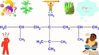 4tertbutyl246trimethylheptane OR 234trimethyl411dimethylethylheptane [upl. by Nnaeus]