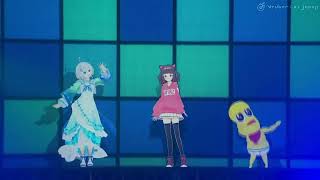 【太陽系デスコ】ピーナッツくん 電脳少女シロ KMNZ LIZ【 VTuber Fes Japan 2021】 [upl. by Ahcim90]