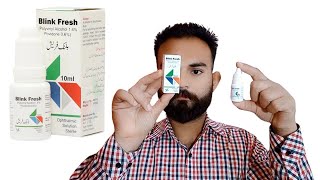 Blink Fresh Drops  UnBoxing amp Review  Ophthalmic Solution Sterile  Blink Fresh Eyes Drops [upl. by Turtle]