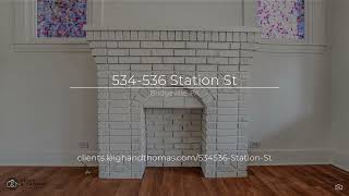 534536 Station St Bridgeville PA [upl. by Nayllij]