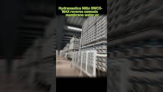 Hydranautics Nitto SWC5 MAX reverse osmosis membrane water production 9900 gpd 37 5m3d [upl. by Atnahsal]