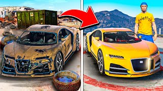 Jeffy Repairs The RAREST Supercars in GTA 5 [upl. by Lin]