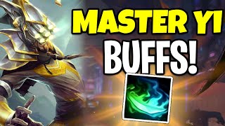 The Master Yi buffs make him good again [upl. by Lasky]