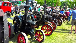 Historic Tractor Show Oldtimer Korso bei BULLDOG Dampf amp Diesel in Leipzig 01072023 [upl. by Asoral]