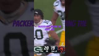 Packers win on a blocked Field Goal [upl. by Queston407]