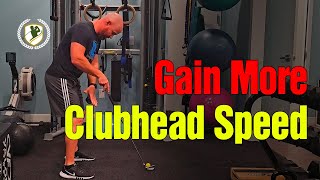 Fitness Drills to Gain More Club Head Speed [upl. by Yelrebmyk]