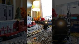 HO Scale Steam Locomotives Smoking away hoscaletrains dieselengine train [upl. by Lekym]