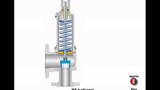 Teste de Abertura das Válvula de Segurança PSV [upl. by Dorette]