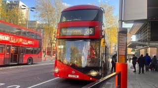 Short Journey 215 Yardley Lane To Chingford Mount  LTZ 1316 LT316  SLN New Routemaster [upl. by Sugihara]