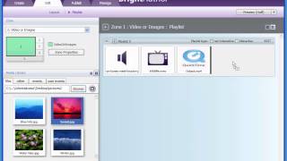 BrightAuthor video tutorial [upl. by Ahsenek]