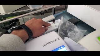 طريقة فحص هرمون TSH بواسطة ELIZA Caset of iChroma 2023 Using ichroma device to do TSH Test Biomed [upl. by Ariane]