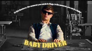 BABY DRIVER  MONEY TREES  4K EDIT [upl. by Maroj216]