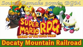 【BGM】スーパーマリオRPG  Super Mario／Docaty Mountain Railroad【サウンドリメイク】 [upl. by Torrie]