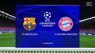 Barcelona vs FC Bayern München 23102024 UEFA Champions League FC 25 [upl. by Aiynot]