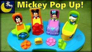 Rare Disney Babies Mickey Mouse Pop Up Toy from Mattel 2000 with Donald Duck Minnie Mouse amp Goofy [upl. by Nort]