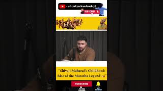 quotShivaji Maharajs Childhood Rise of the Maratha Legend 👑quot [upl. by Aitenev]