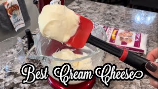 BEST Cream Cheese Frosting  How To Make Easy amp From Scratch [upl. by Filomena]