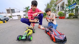 Piyush Vs Kunali 😅 Car Race [upl. by Aitnauq]