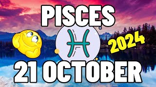 Pisces ♓ 🤩𝐇𝐮𝐠𝐞 𝐇𝐚𝐩𝐩𝐲 𝐂𝐡𝐚𝐧𝐠𝐞𝐬 𝐂𝐨𝐦𝐢𝐧𝐠🙌Horoscope For Today October 21 2024  Tarot [upl. by Rolanda]