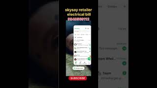 Skysay app electrical bill payment successful cashback return amount home onlinebill skysayapp 💥👏 [upl. by Nalhsa]