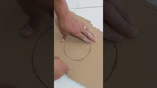 Amazing tiling skills Great technique for installing ceramic floor tiles [upl. by Bohner306]