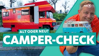 CampingCheck OldtimerWohnmobil oder neuer Camper  ARD Reisen [upl. by Teferi611]