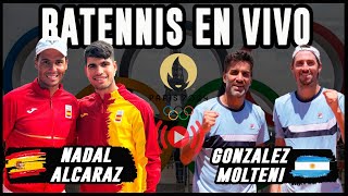 Argentina vs España  Juegos Olímpicos Paris 2024  Tenis Dobles [upl. by Jaqitsch767]