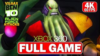 Ben 10 Alien Force Vilgax Attacks Gameplay Walkthrough FULL GAME 4K 60FPS [upl. by Atined]