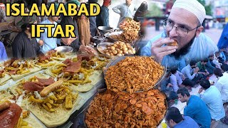 Ramadan Around Pakistan  Best Samosay of Islamabad  Roadside Iftar  Afghani Burger [upl. by Nirok]