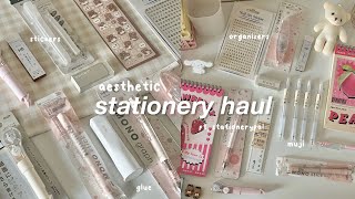 huge spring stationery haul 🌷 ftstationerypal [upl. by Amelina172]