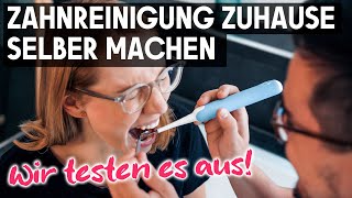 Zahnreinigung zuhause selber machen  Selbsttest [upl. by Becket]